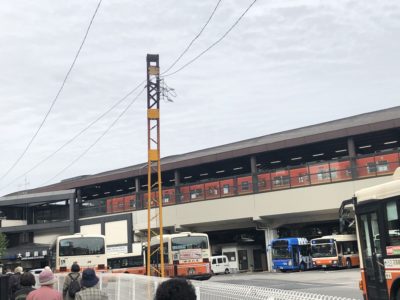 西新井車庫と大師前駅