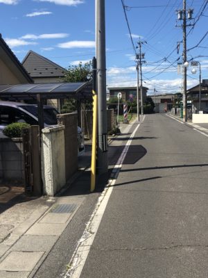 大庭駅から