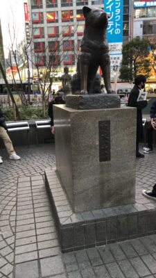 渋谷のハチ公像