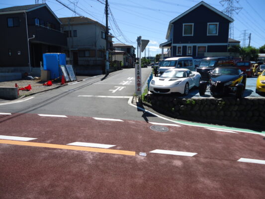 西港南台局への道