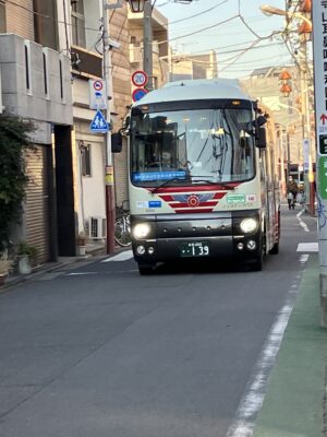 松ノ木公園バス停付近