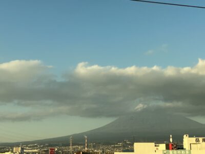 今日の富士山