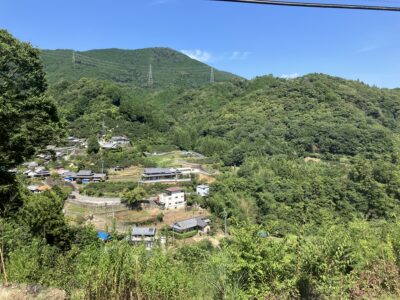 高野線の山間部