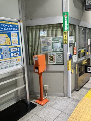 戸田駅の改札口