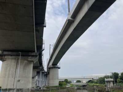 北戸田駅の高架橋