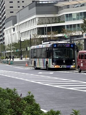 東京BRT選手村ルート新橋行き