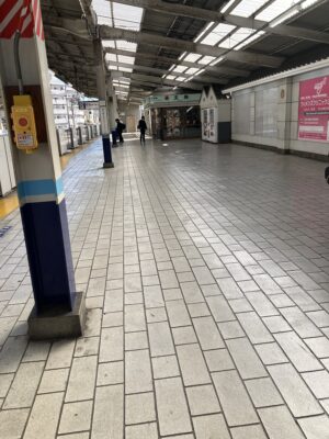 川越駅下りホーム