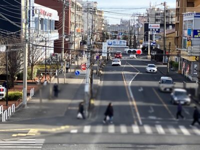 鶴ヶ島市との市境