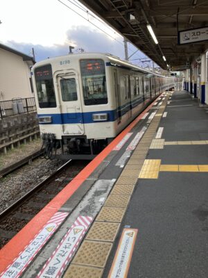 東武越生線8000系