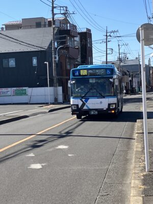 西武バス立34系統久米川駅行き