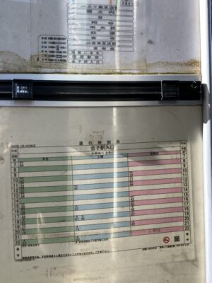 小手指中学校前バス停