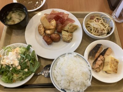 ホテルの朝ごはん