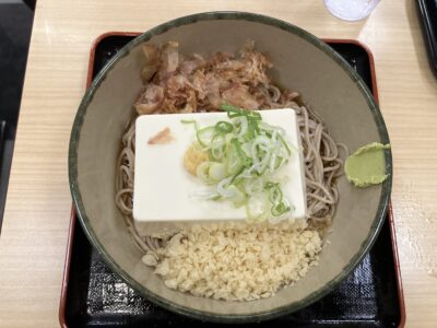 元祖豆腐一丁そば