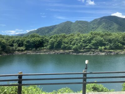 精進湖の眺め1