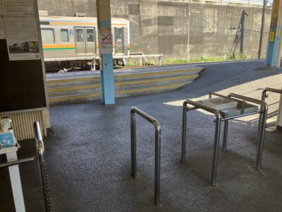 流山駅改札口