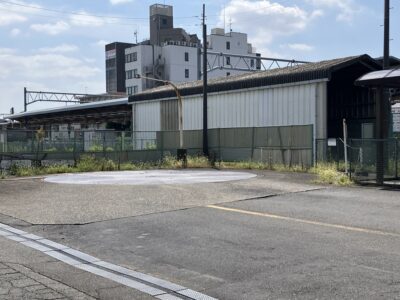 桶川駅のターンテーブル