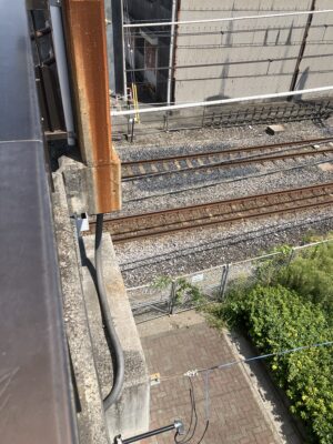 高崎線を越える陸橋2