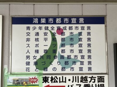 鴻巣市都市宣言