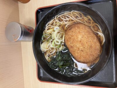 コロッケそば