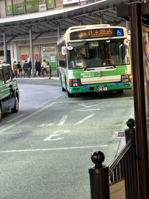 柱本団地行きバス