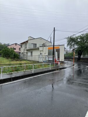 下磯部バス停