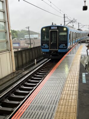 上溝駅ホーム