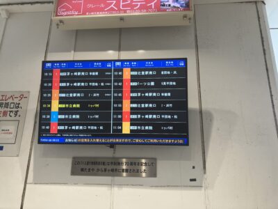 茅ヶ崎駅バス発車案内