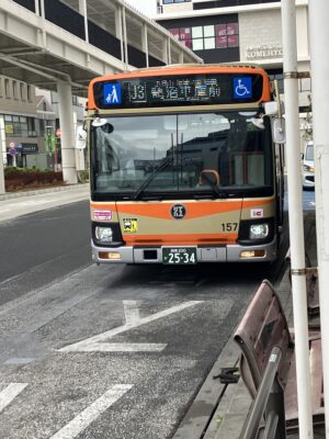 江ノ電バスJ3系統鵠沼車庫行き