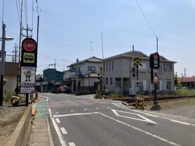 下妻構内踏切