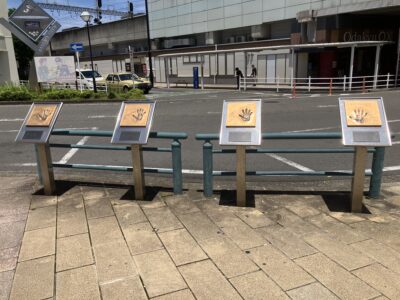 なでしこジャパンの手形