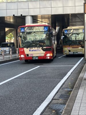 神奈中バス大53系統北里大学病院北里大学行き