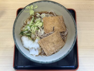 冷やしきつねそば