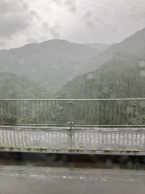 かなりの大雨