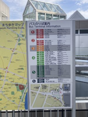 茅ヶ崎駅バスのりば案内